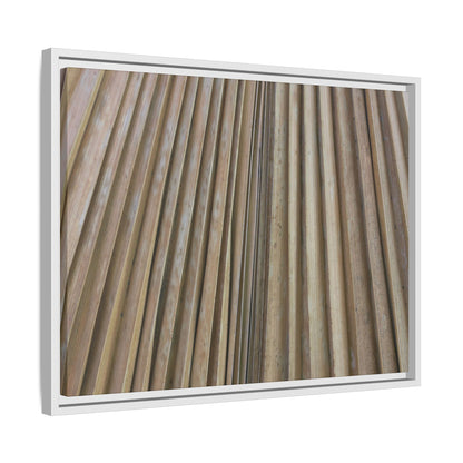 Wooden Whispers - Unique Stretched Canvas Wall Art - Art By Earth