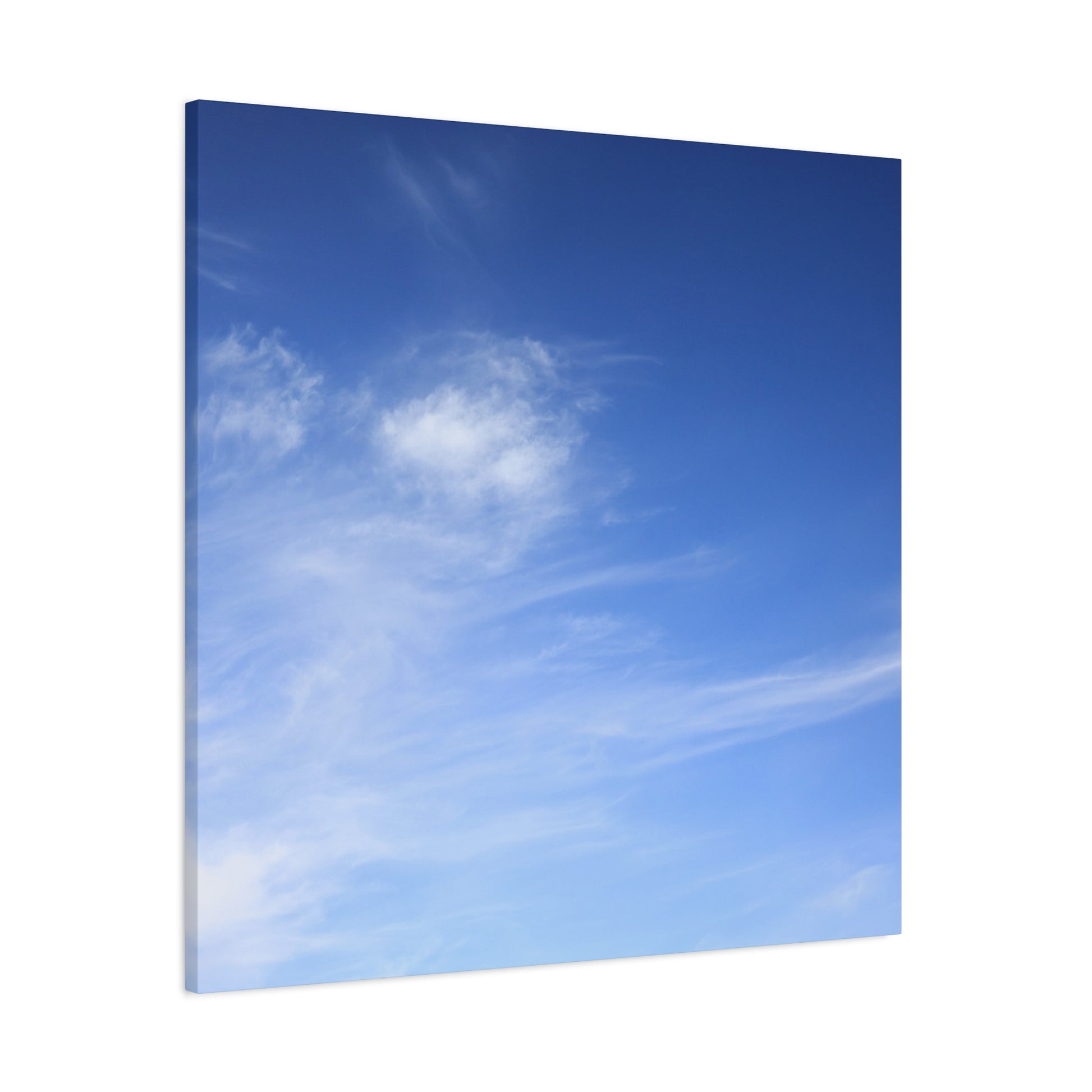 Blue Breath - Unique Frameless Canvas Wall Art - Art By Earth