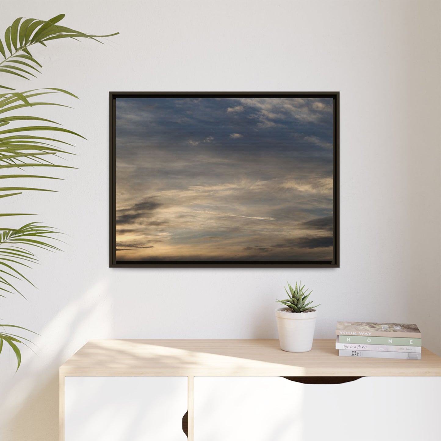 Clouded Thoughts - Unique Stretched Canvas Wall Art - Art By Earth