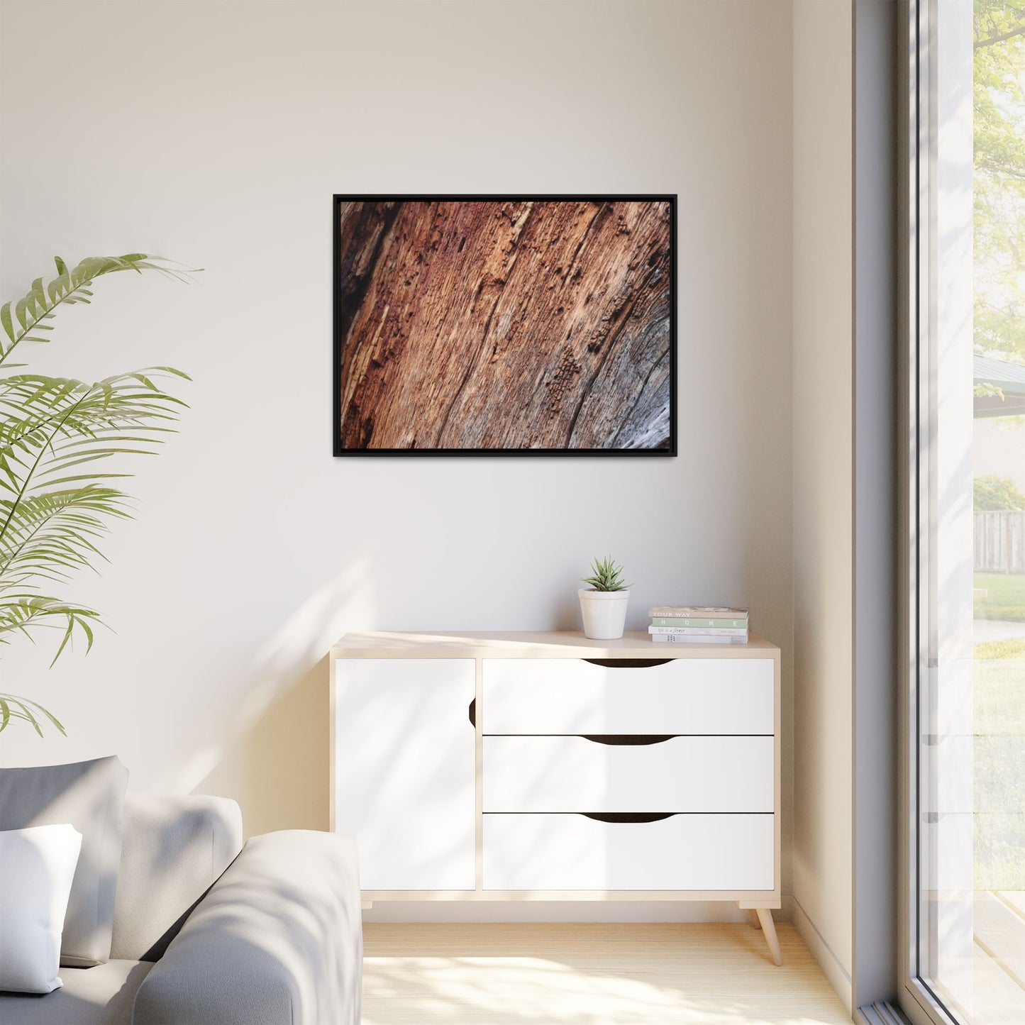 Time's Mark - Unique Stretched Canvas Wall Art - Art By Earth