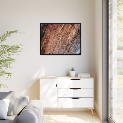 Time's Mark - Unique Stretched Canvas Wall Art - Art By Earth