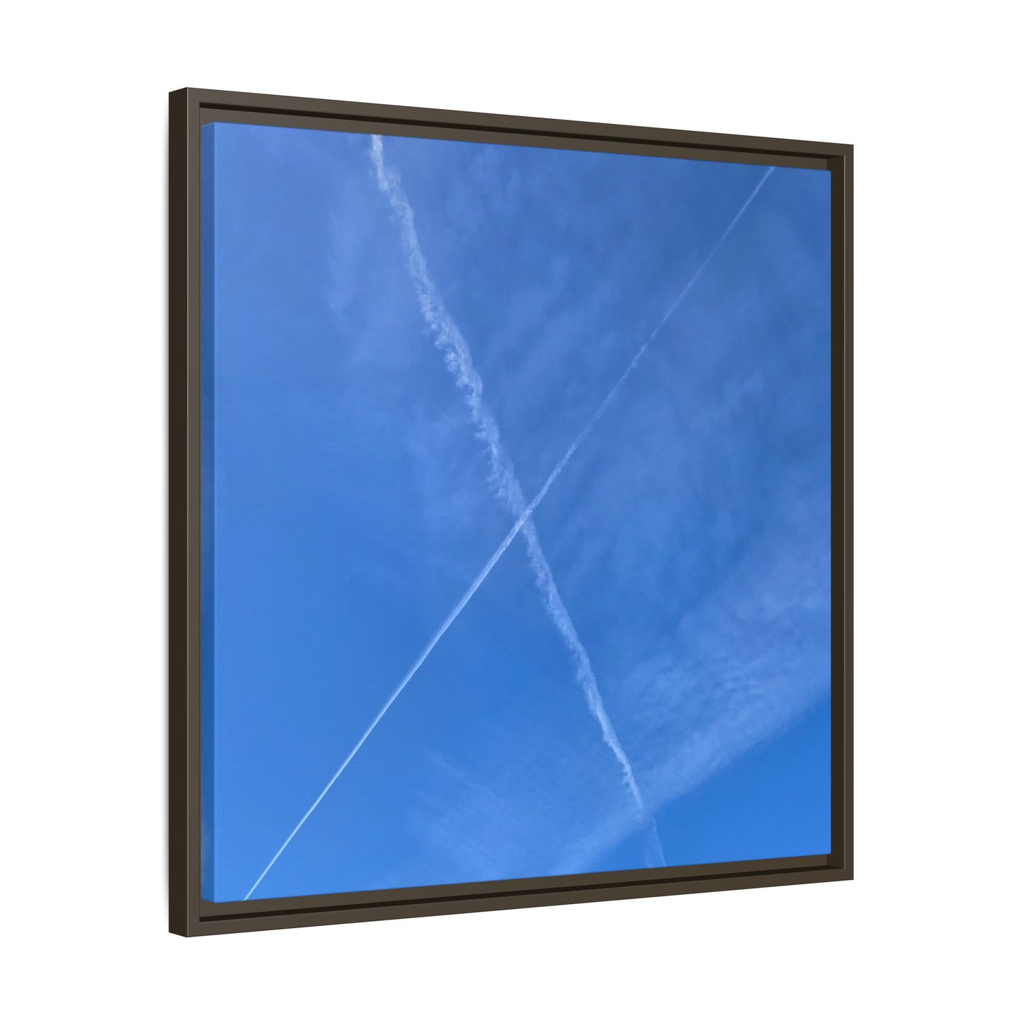 Sky Crossroads - Unique Stretched Canvas Wall Art - Art By Earth