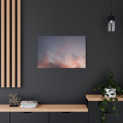 Ethereal Sunset - Unique Frameless Canvas Wall Art - Art By Earth
