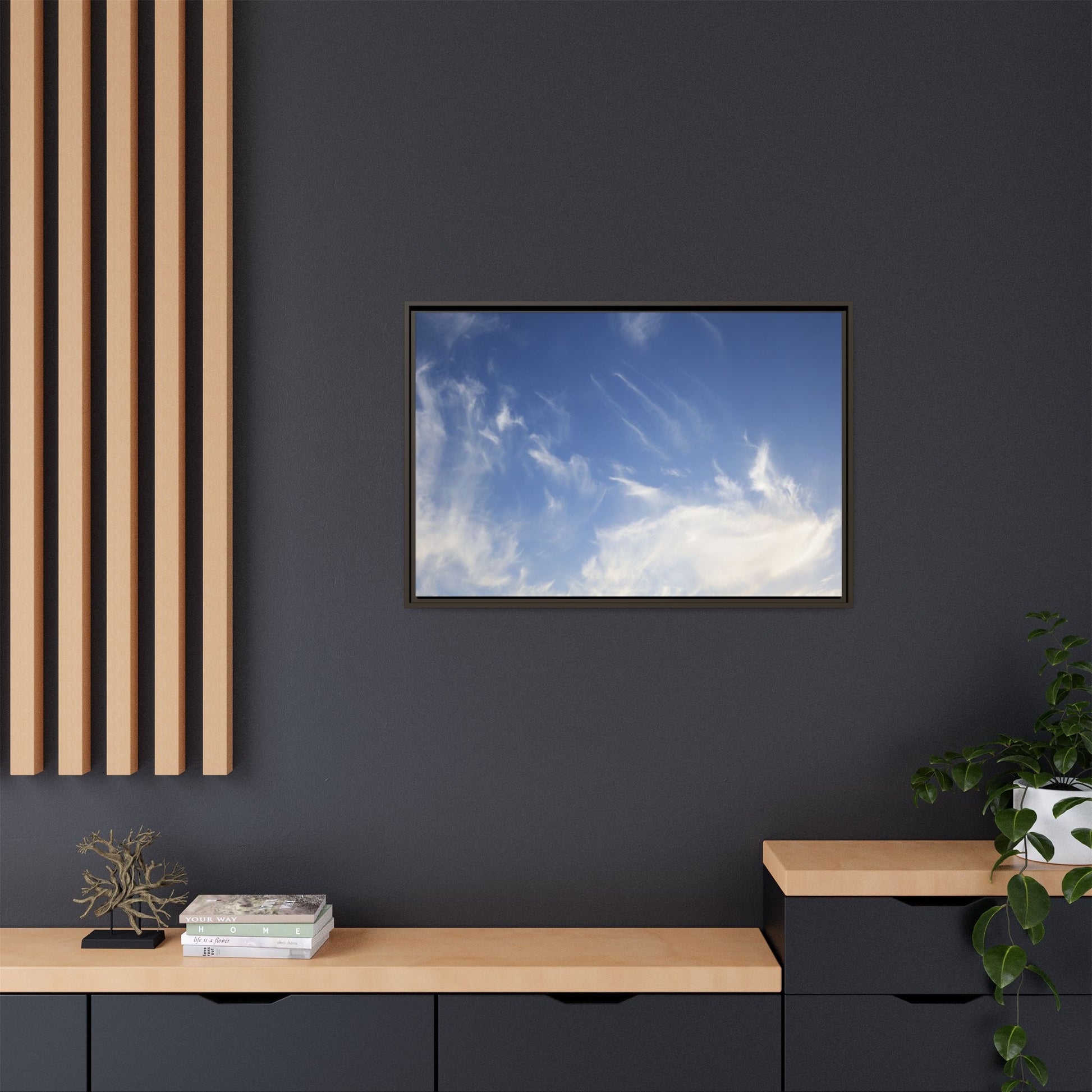 Whispers of Sky - Unique Stretched Canvas Wall Art - Art By Earth