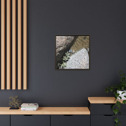 Resilience in Stone - Unique Stretched Canvas Wall Art - Art By Earth