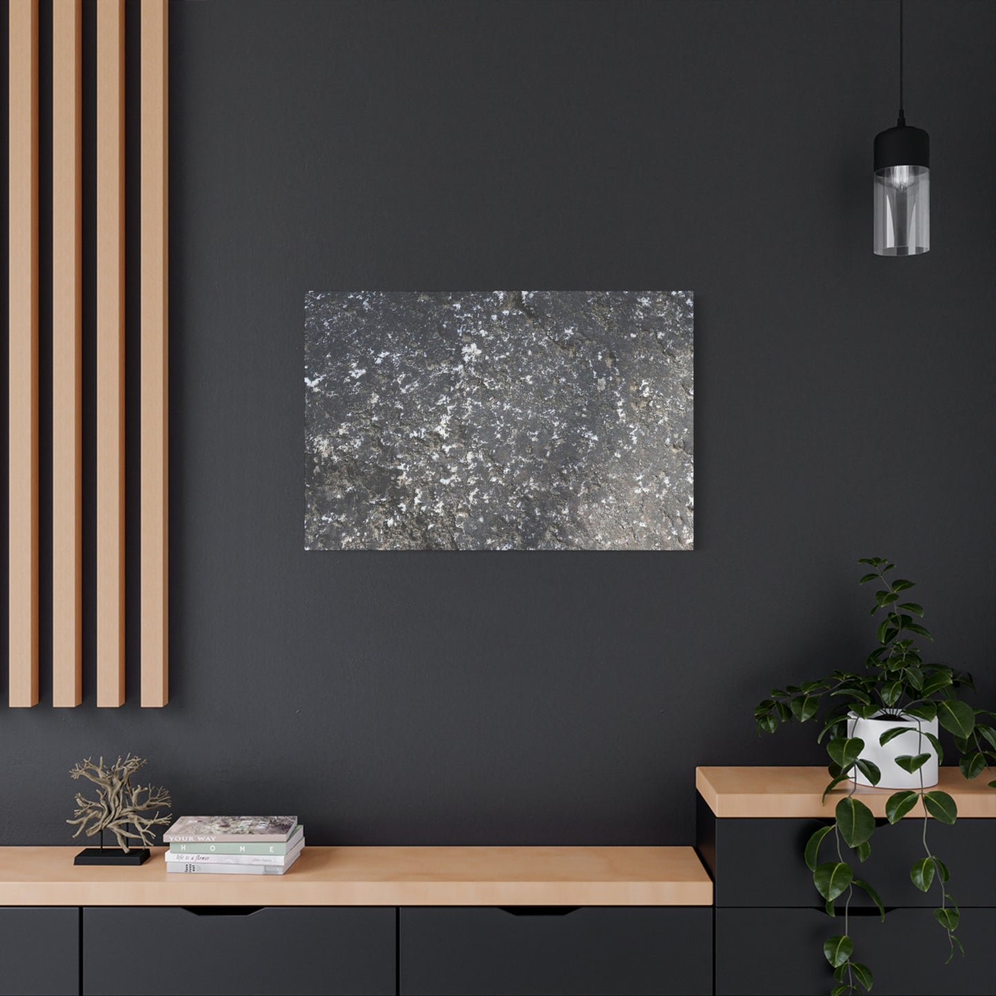 Cosmic Dust Fragments - Unique Frameless Canvas Wall Art - Art By Earth