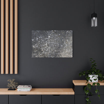 Cosmic Dust Fragments - Unique Frameless Canvas Wall Art - Art By Earth
