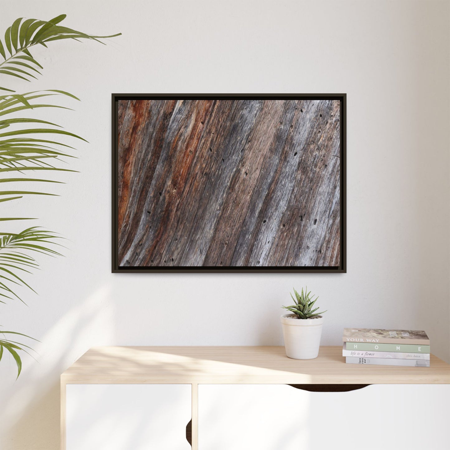 Rustic Floor - Unique Stretched Canvas Wall Art - Art By Earth