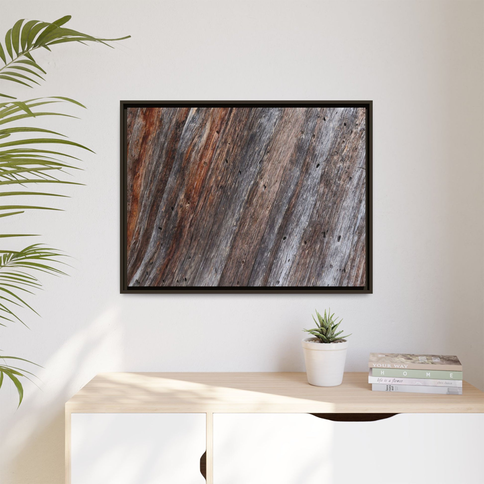 Rustic Floor - Unique Stretched Canvas Wall Art - Art By Earth