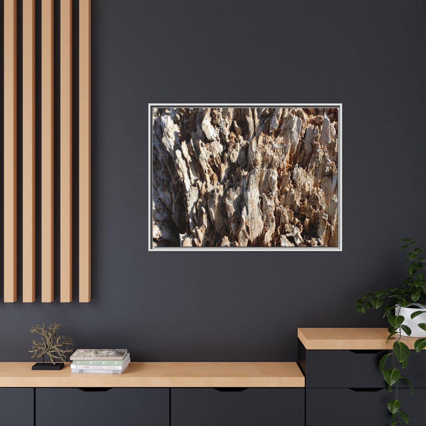 Fractal Fragments - Unique Stretched Canvas Wall Art