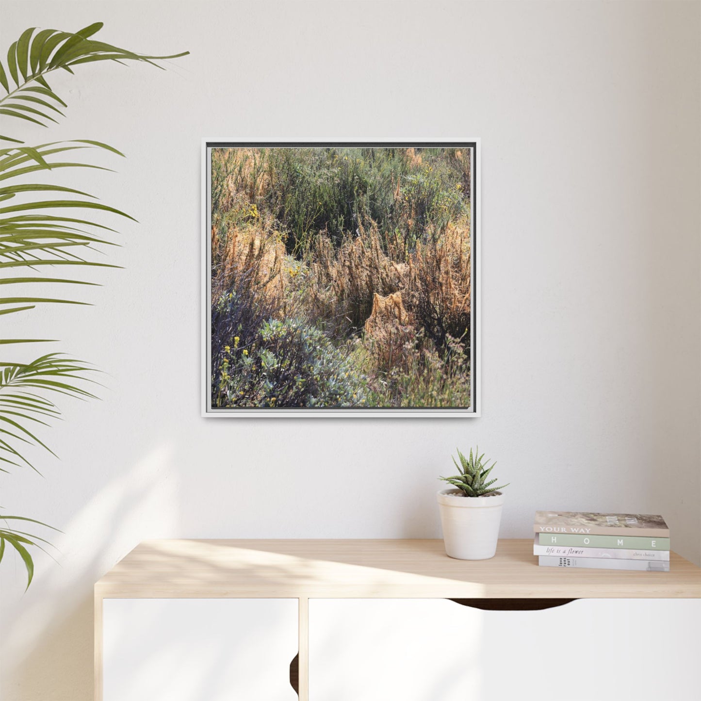 Drought-Stricken Landscape - Unique Stretched Canvas Wall Art - Art By Earth