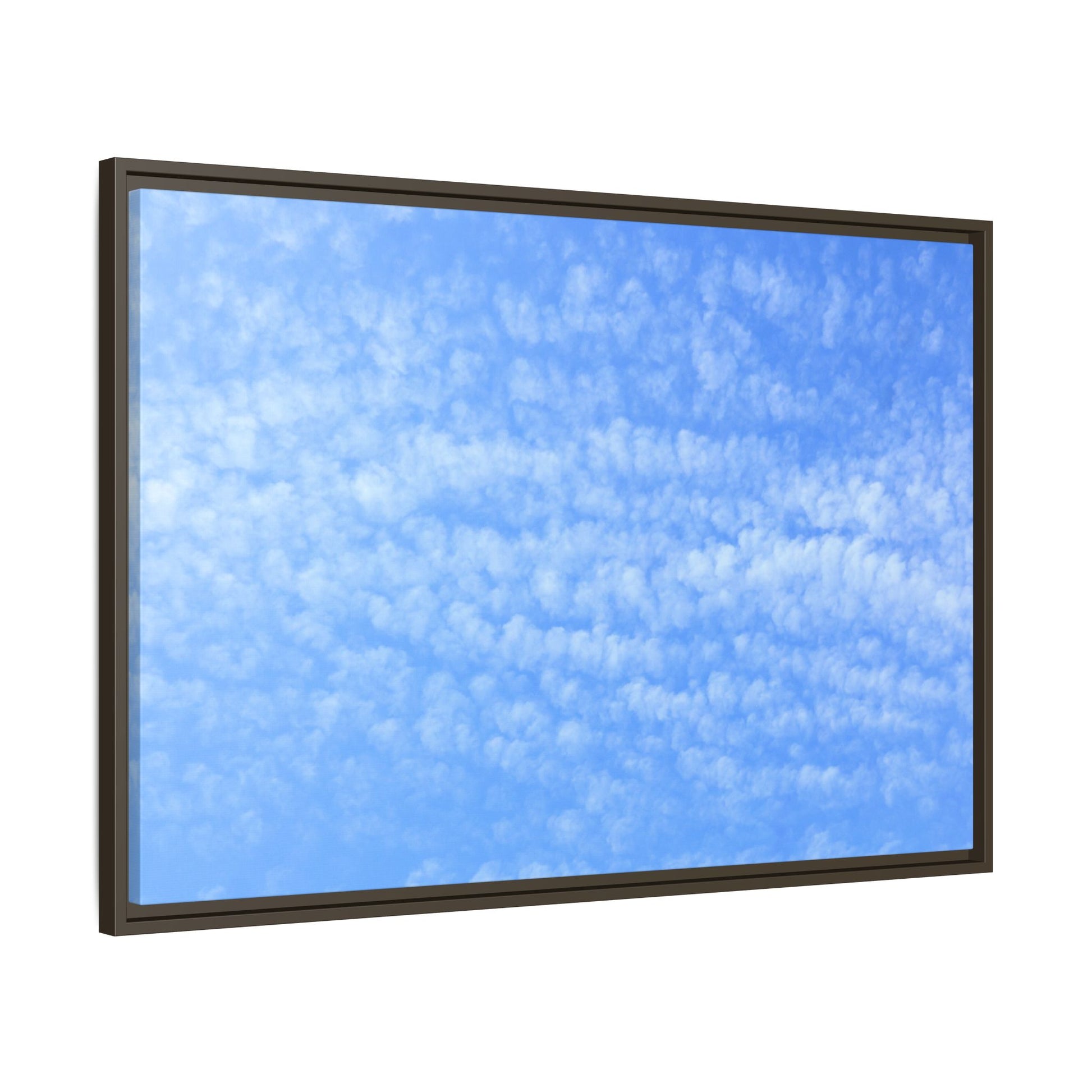 Wispy Blue Dreams - Unique Stretched Canvas Wall Art - Art By Earth