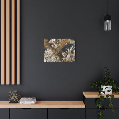 Mineral Landscape - Unique Frameless Canvas Wall Art