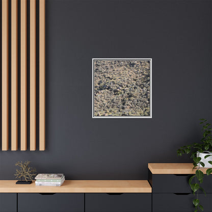 Arid Terrain Study - Unique Stretched Canvas Wall Art - Art By Earth
