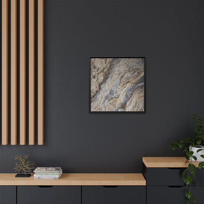 Layers of Earth's History - Unique Stretched Canvas Wall Art - Art By Earth