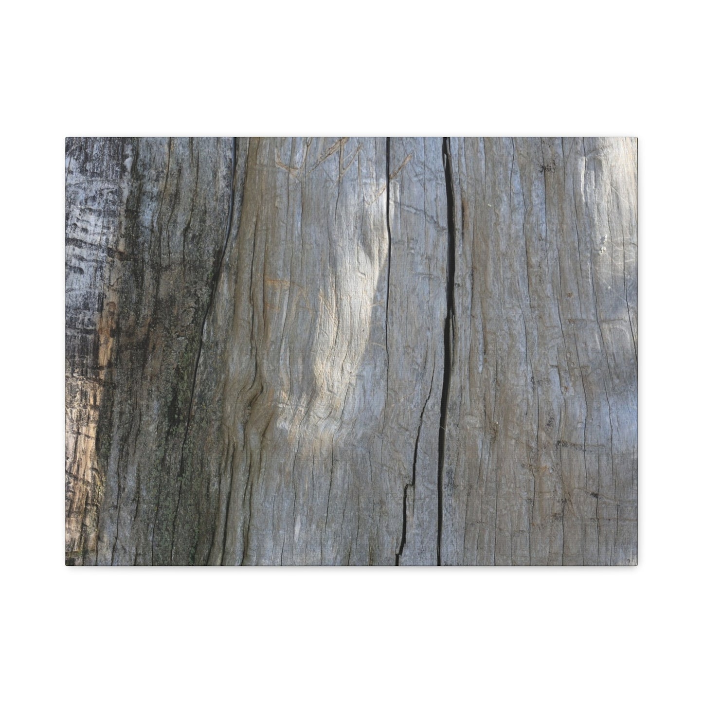 Time's Carved Patterns - Unique Frameless Canvas Wall Art
