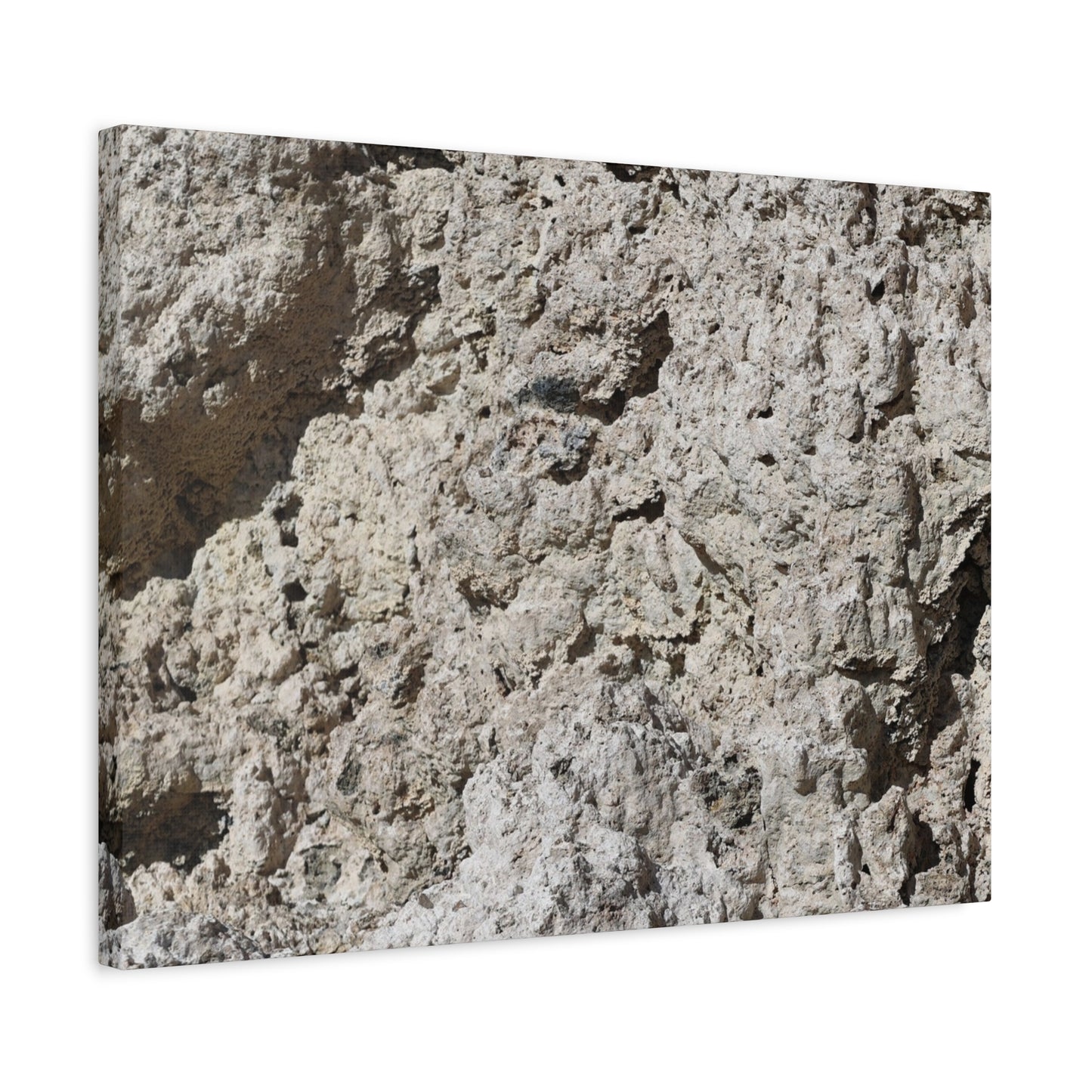 Limestone Symphony - Unique Frameless Canvas Wall Art