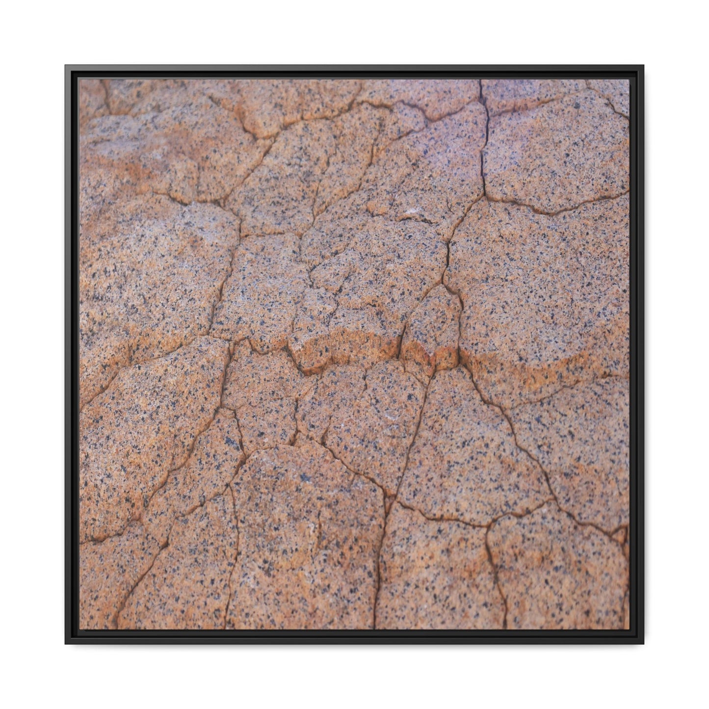 Fragmented Earth - Unique Stretched Canvas Wall Art - Art By Earth