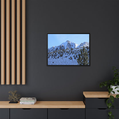 Snow's Embrace - Unique Stretched Canvas Wall Art