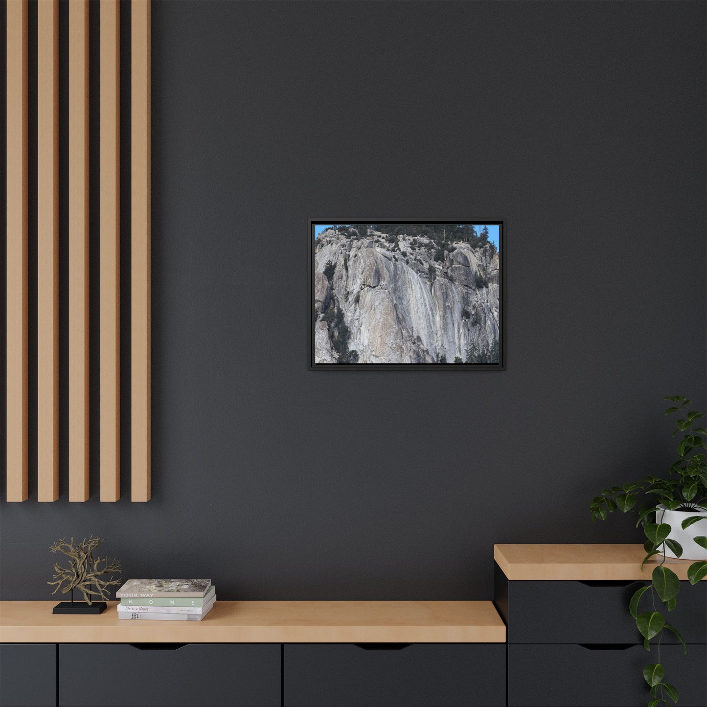 Granite Monument - Unique Stretched Canvas Wall Art - Art By Earth