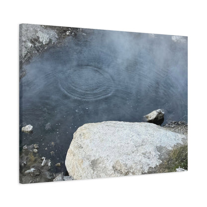 Echoes of Stone and Mist - Unique Frameless Canvas Wall Art