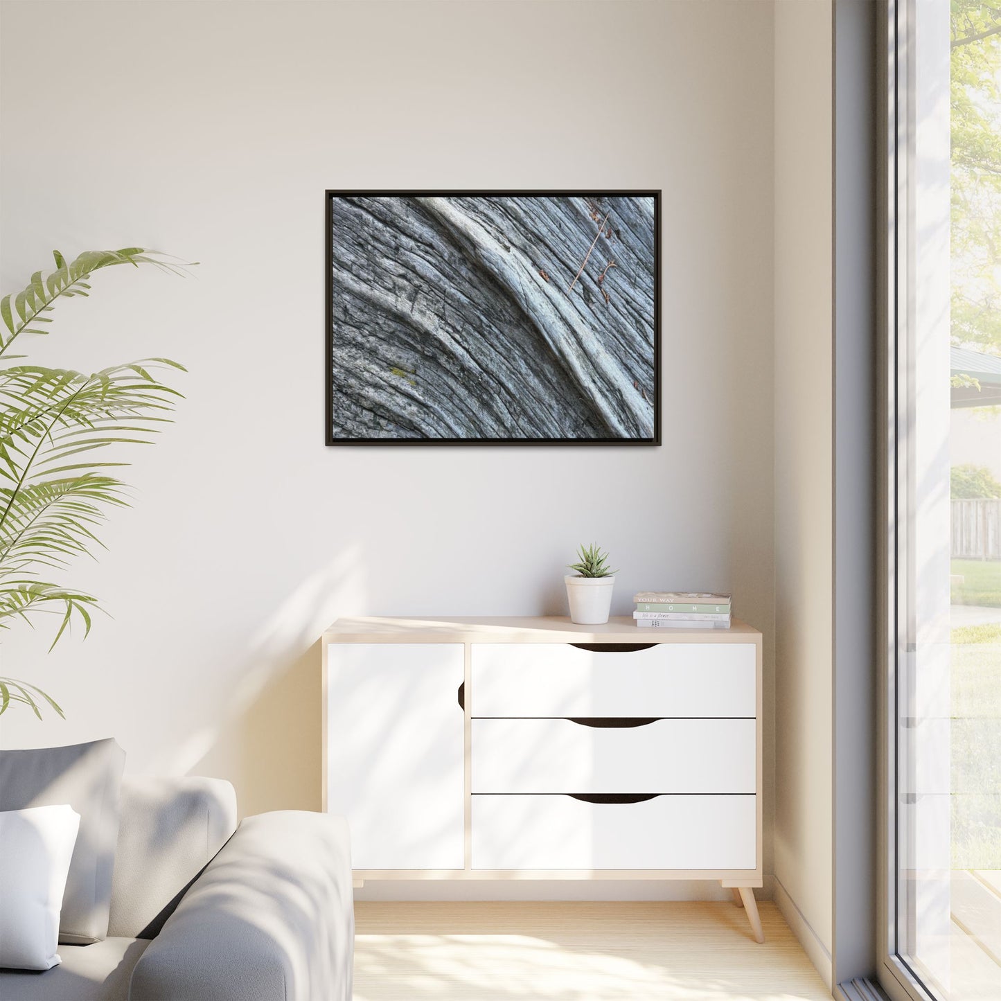 Aged Timber - Unique Stretched Canvas Wall Art - Art By Earth