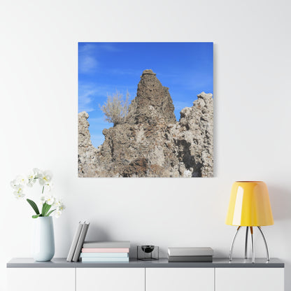 Towering Sentinels of Stone - Unique Frameless Canvas Wall Art