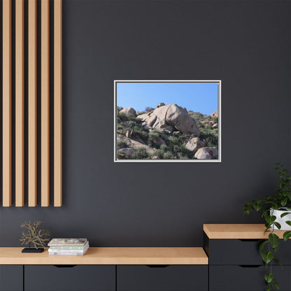 Ancient Stone Landscape - Unique Stretched Canvas Wall Art - Art By Earth