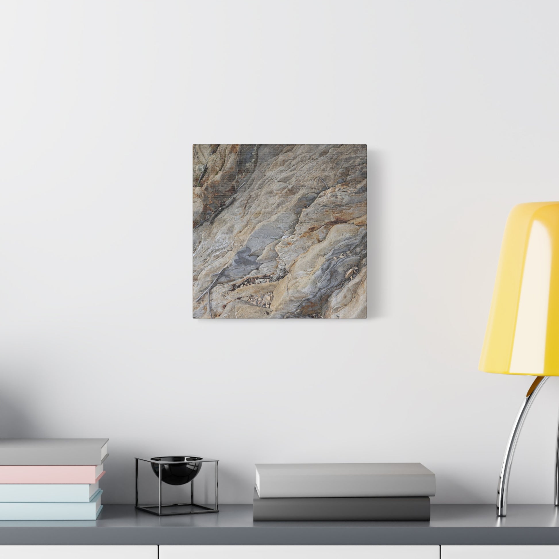 Stone Memory - Unique Frameless Canvas Wall Art - Art By Earth