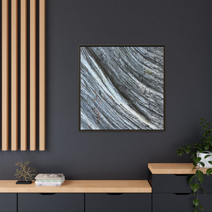 Time's Carved Path - Unique Stretched Canvas Wall Art - Art By Earth