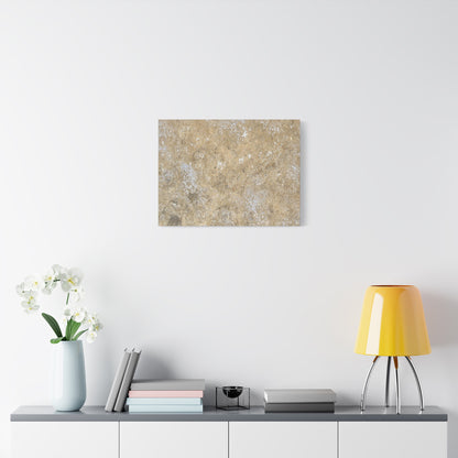Bubbles in Sand - Unique Frameless Canvas Wall Art - Art By Earth