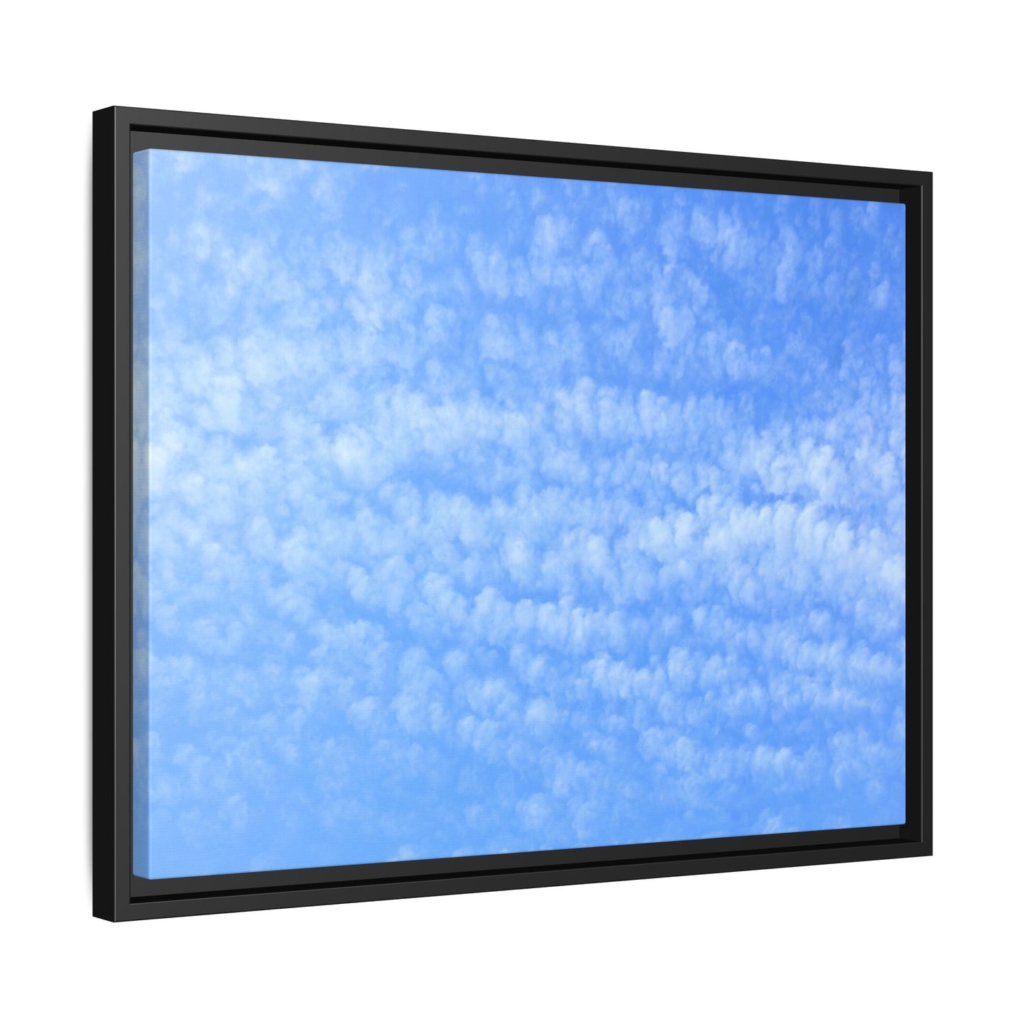 Wispy Blue Dreams - Unique Stretched Canvas Wall Art - Art By Earth