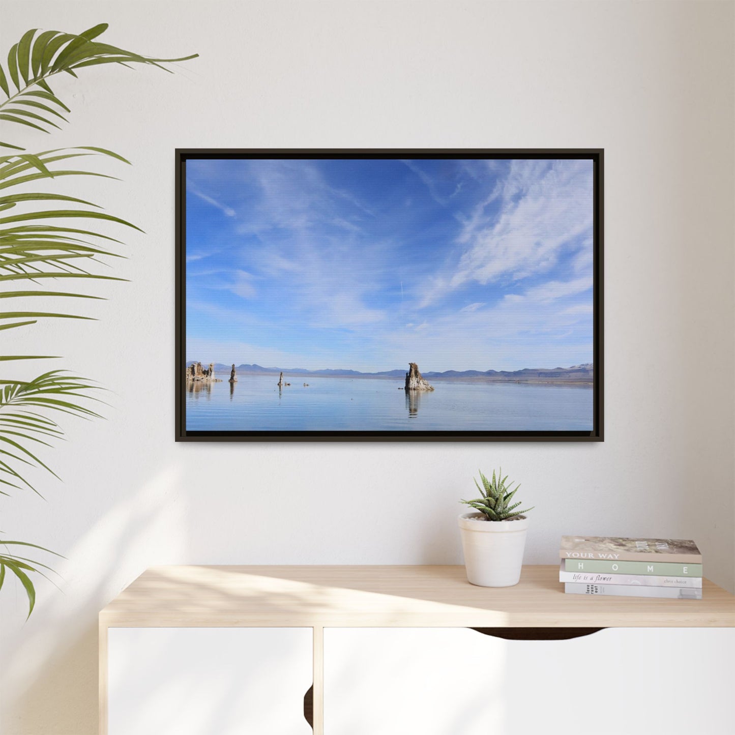 Whispers of Stillness - Unique Stretched Canvas Wall Art