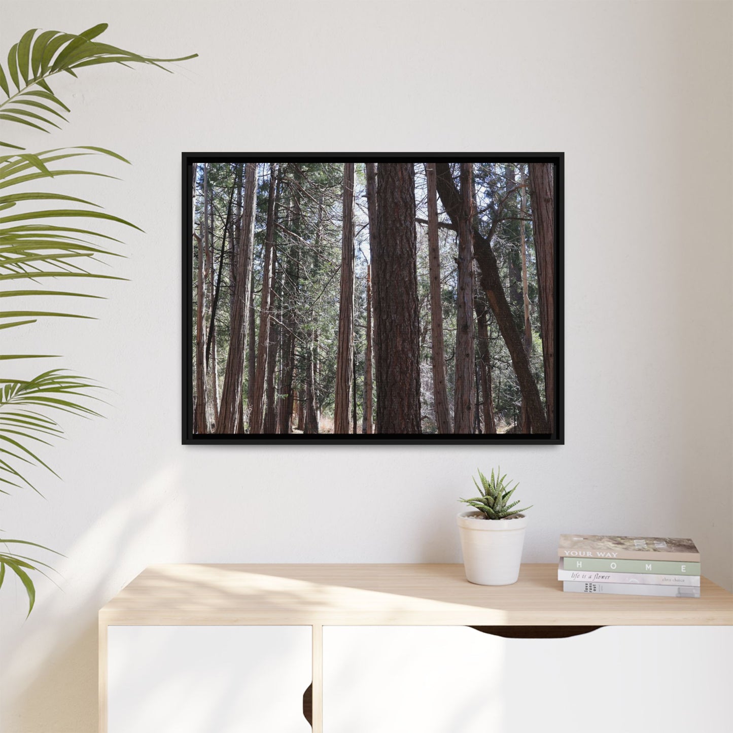 Forest Cathedral - Unique Stretched Canvas Wall Art - Art By Earth