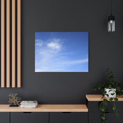 Blue Breath - Unique Frameless Canvas Wall Art - Art By Earth