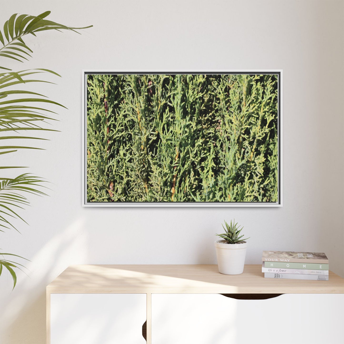 Emerald Labyrinth - Unique Stretched Canvas Wall Art - Art By Earth