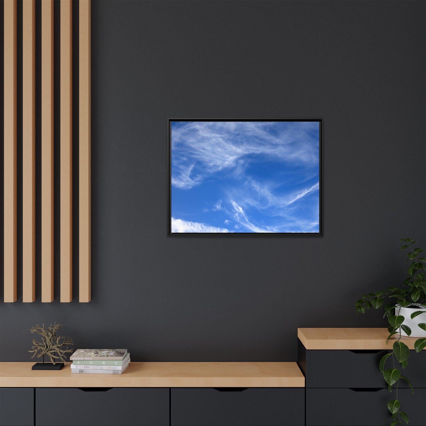 Cloudscape Reverie - Unique Stretched Canvas Wall Art - Art By Earth