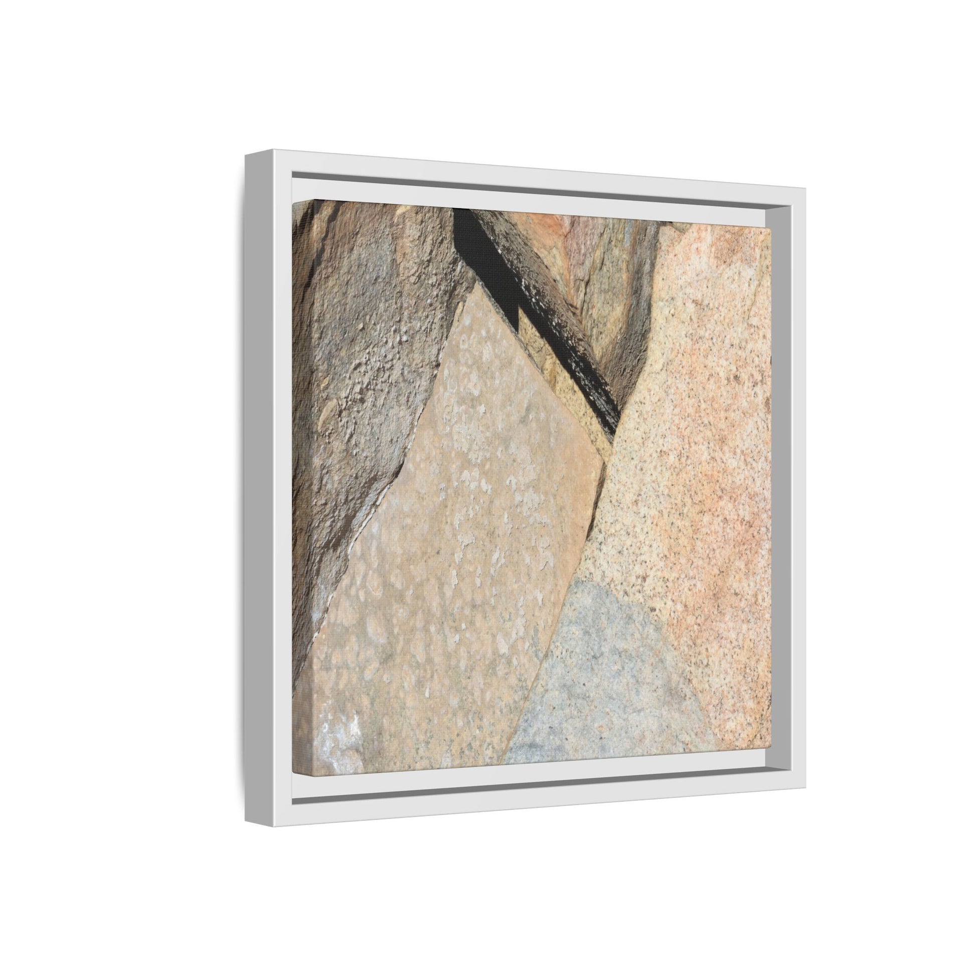 Rock Fragment - Unique Stretched Canvas Wall Art - Art By Earth