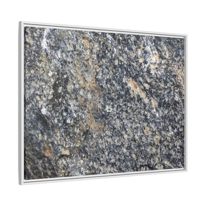 Crystalline Echoes - Unique Stretched Canvas Wall Art - Art By Earth