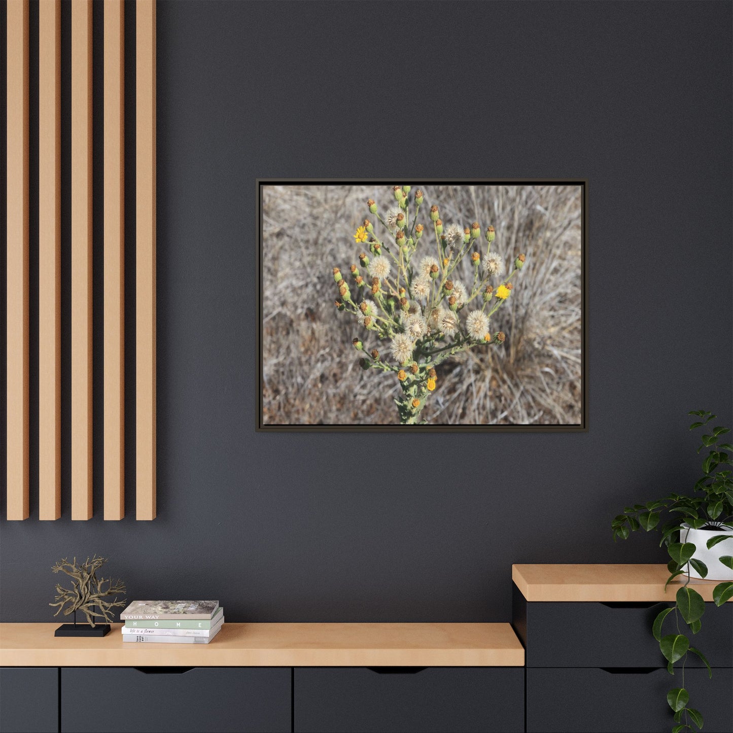 Whispers of the Dry Grass - Unique Stretched Canvas Wall Art - Art By Earth