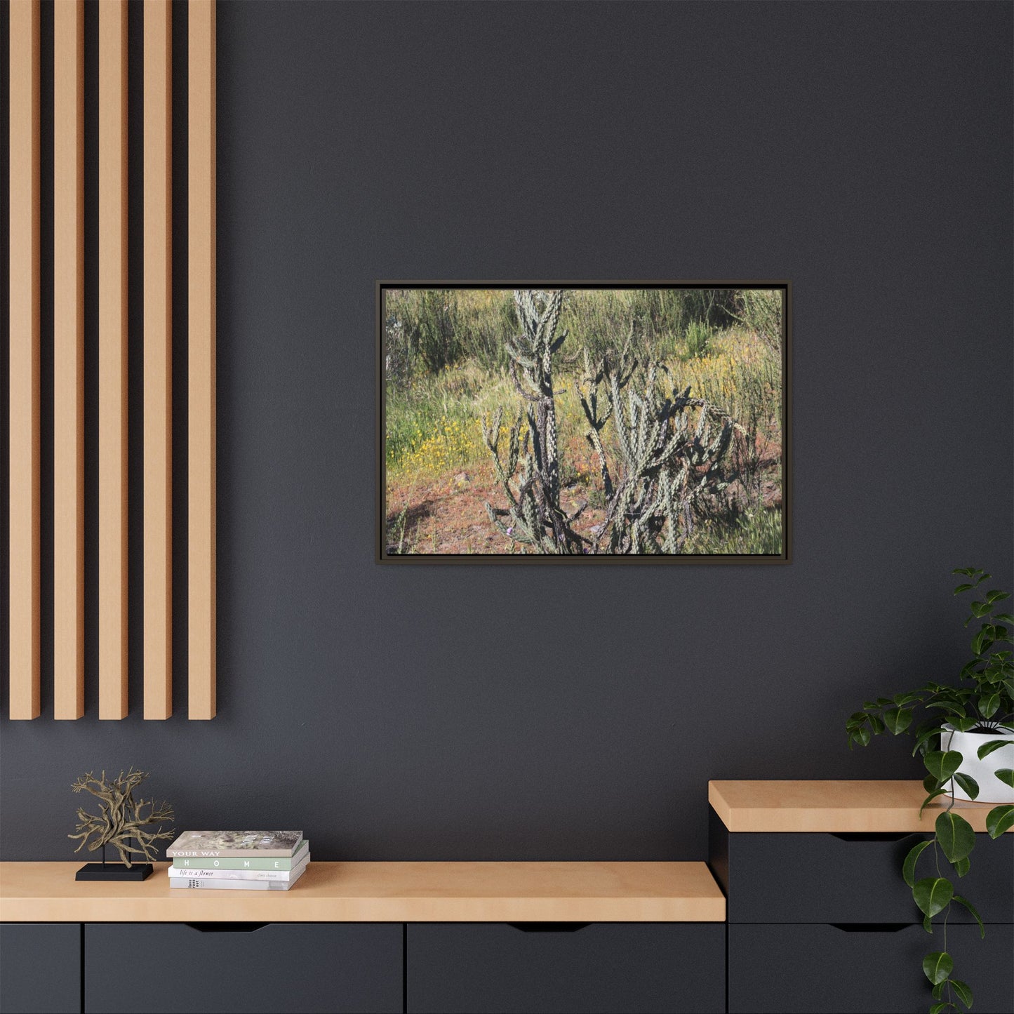 Wildflower Meadow - Unique Stretched Canvas Wall Art - Art By Earth