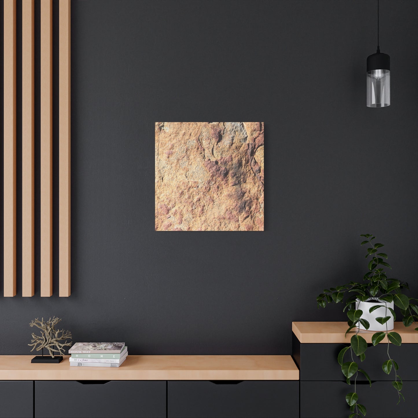 Terracotta Tears - Unique Frameless Canvas Wall Art - Art By Earth