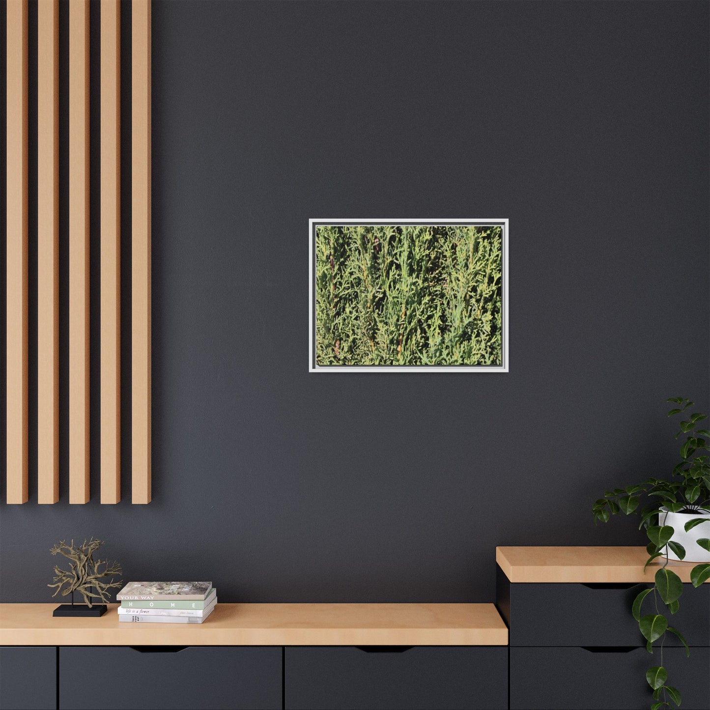 Emerald Labyrinth - Unique Stretched Canvas Wall Art - Art By Earth