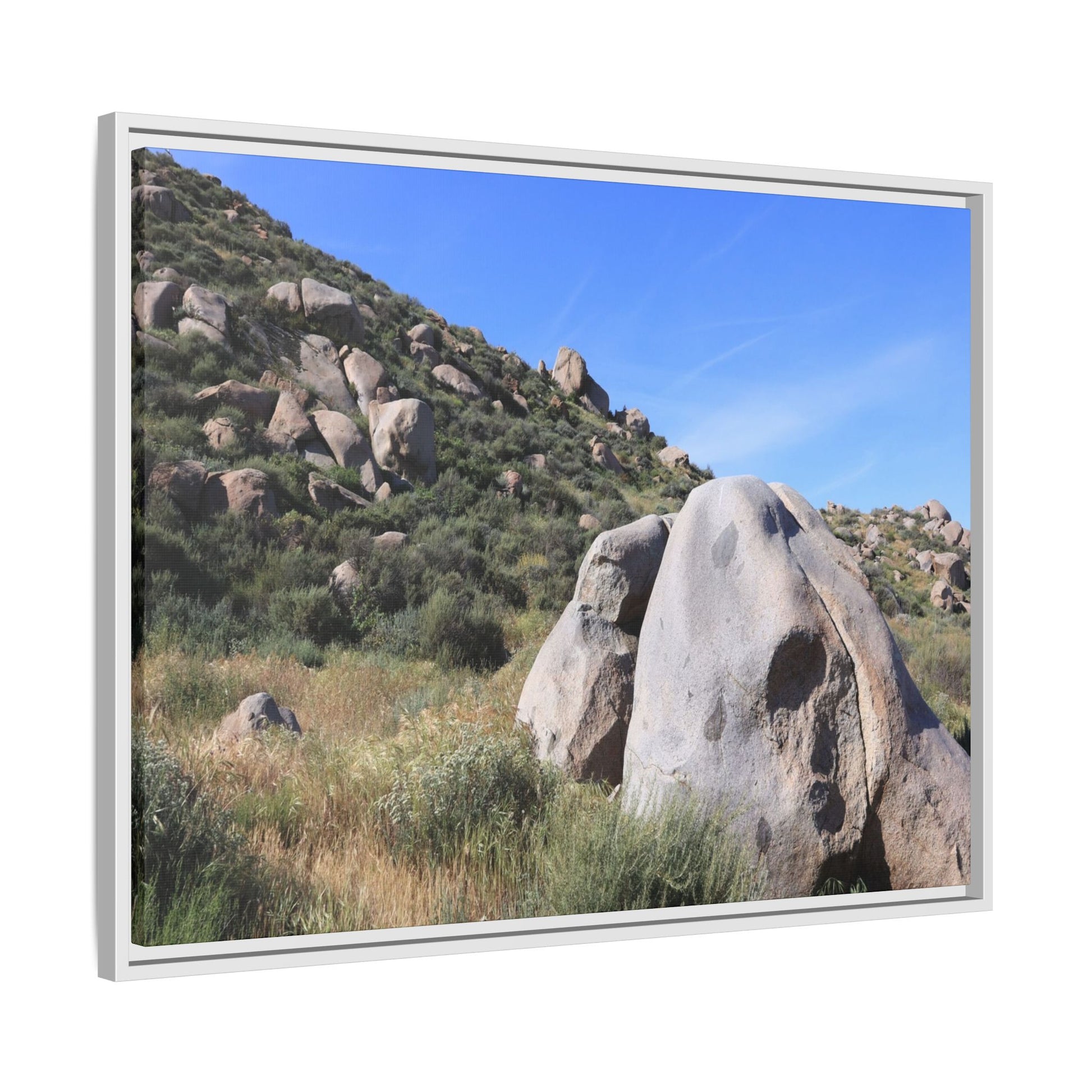 Ancient Stone Guardian - Unique Stretched Canvas Wall Art - Art By Earth