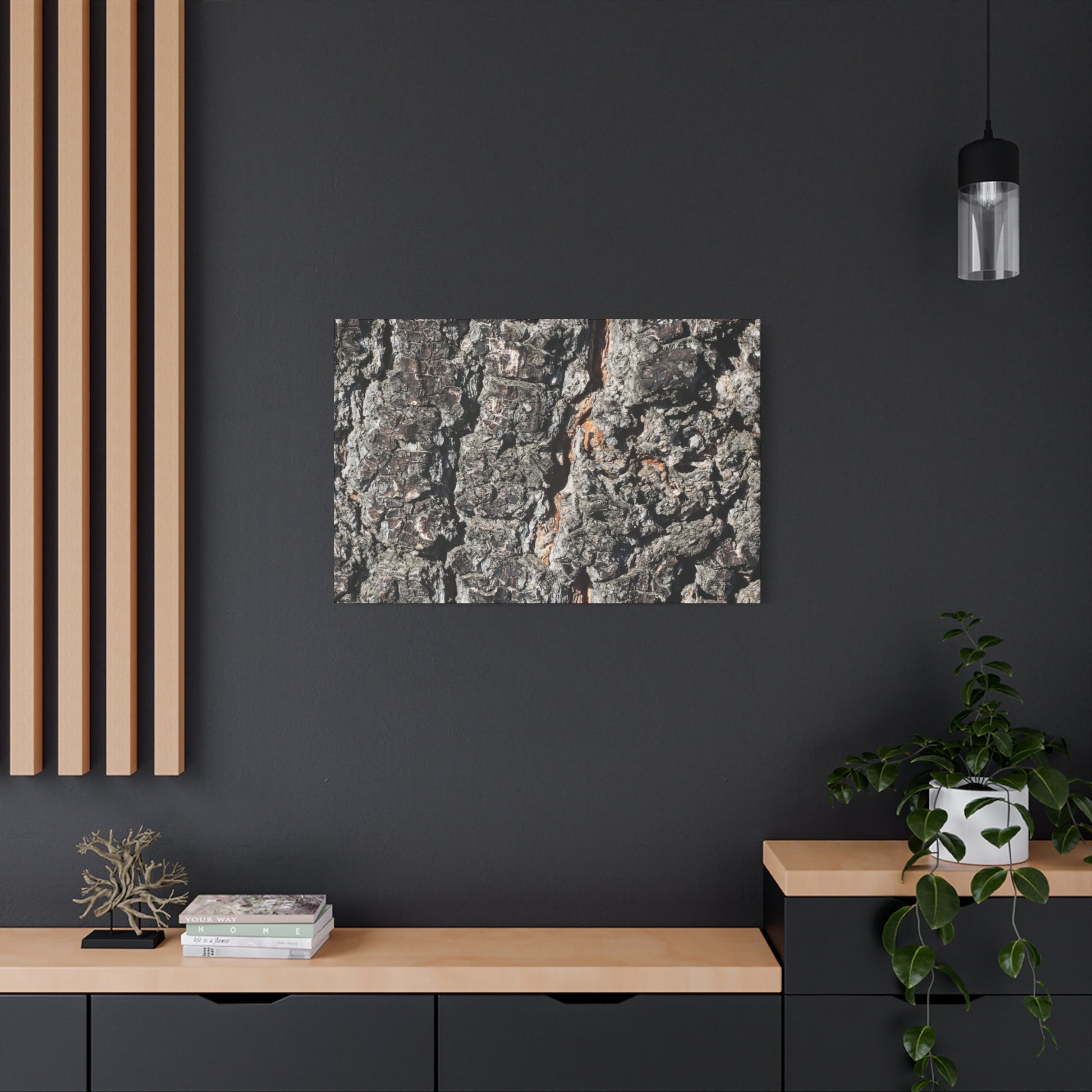 Arboreal Skin - Unique Frameless Canvas Wall Art - Art By Earth