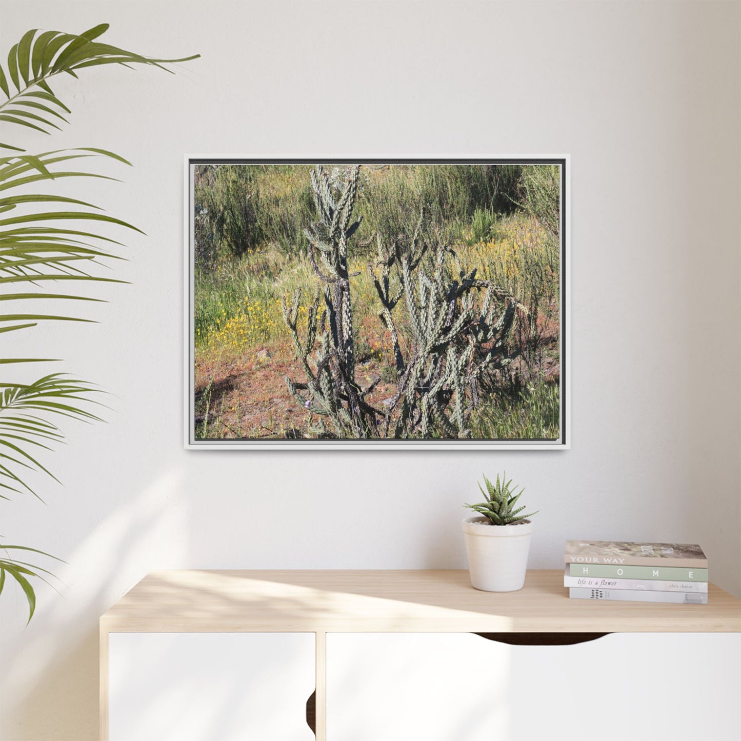 Wildflower Meadow - Unique Stretched Canvas Wall Art - Art By Earth