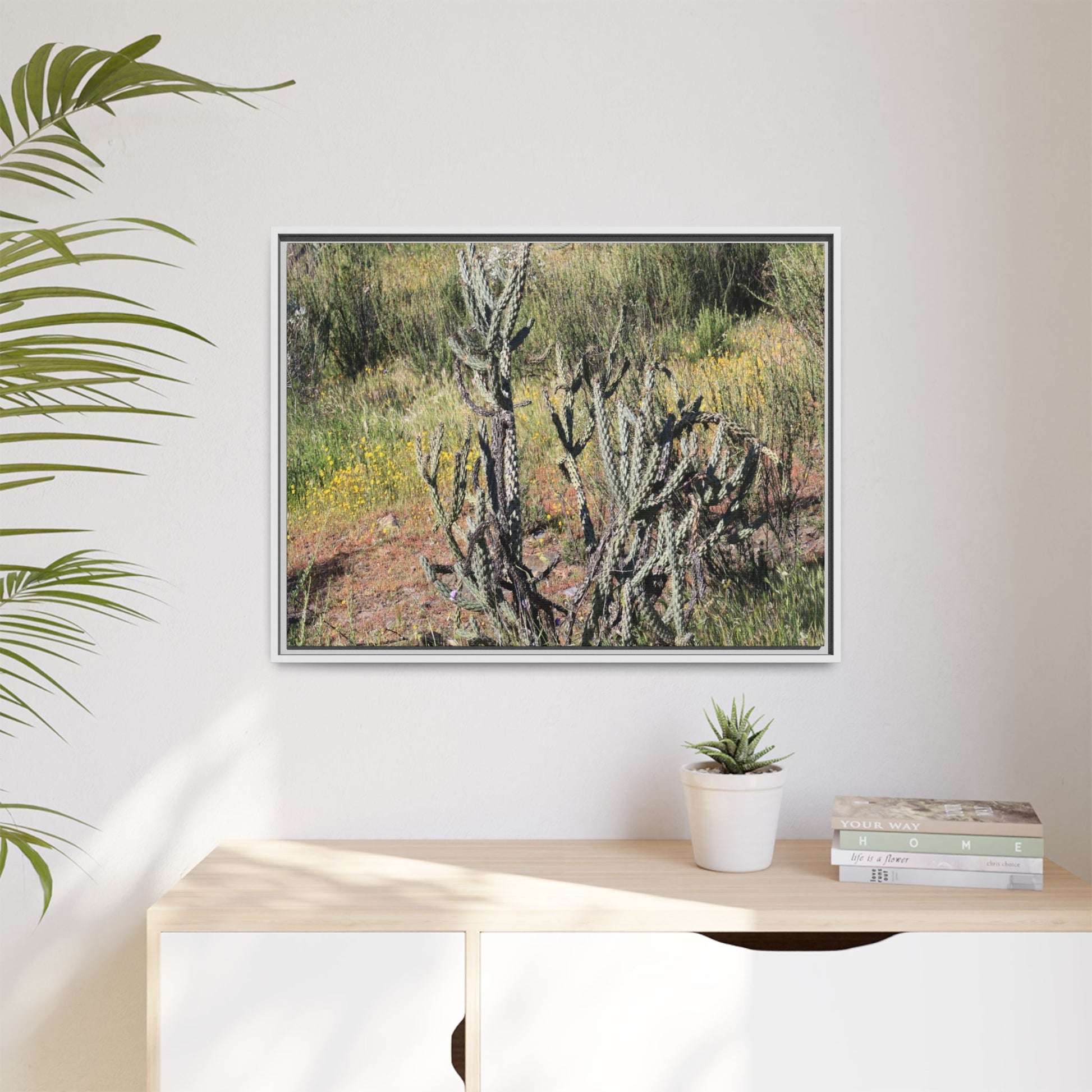 Wildflower Meadow - Unique Stretched Canvas Wall Art - Art By Earth