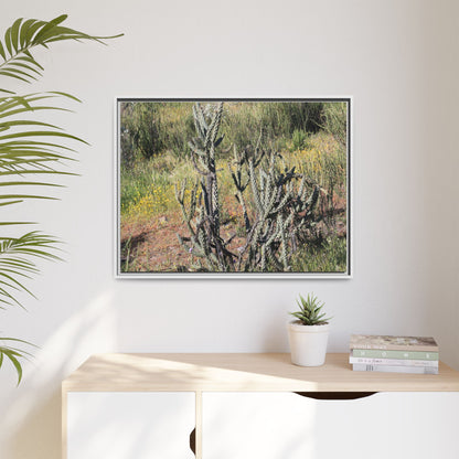 Wildflower Meadow - Unique Stretched Canvas Wall Art - Art By Earth