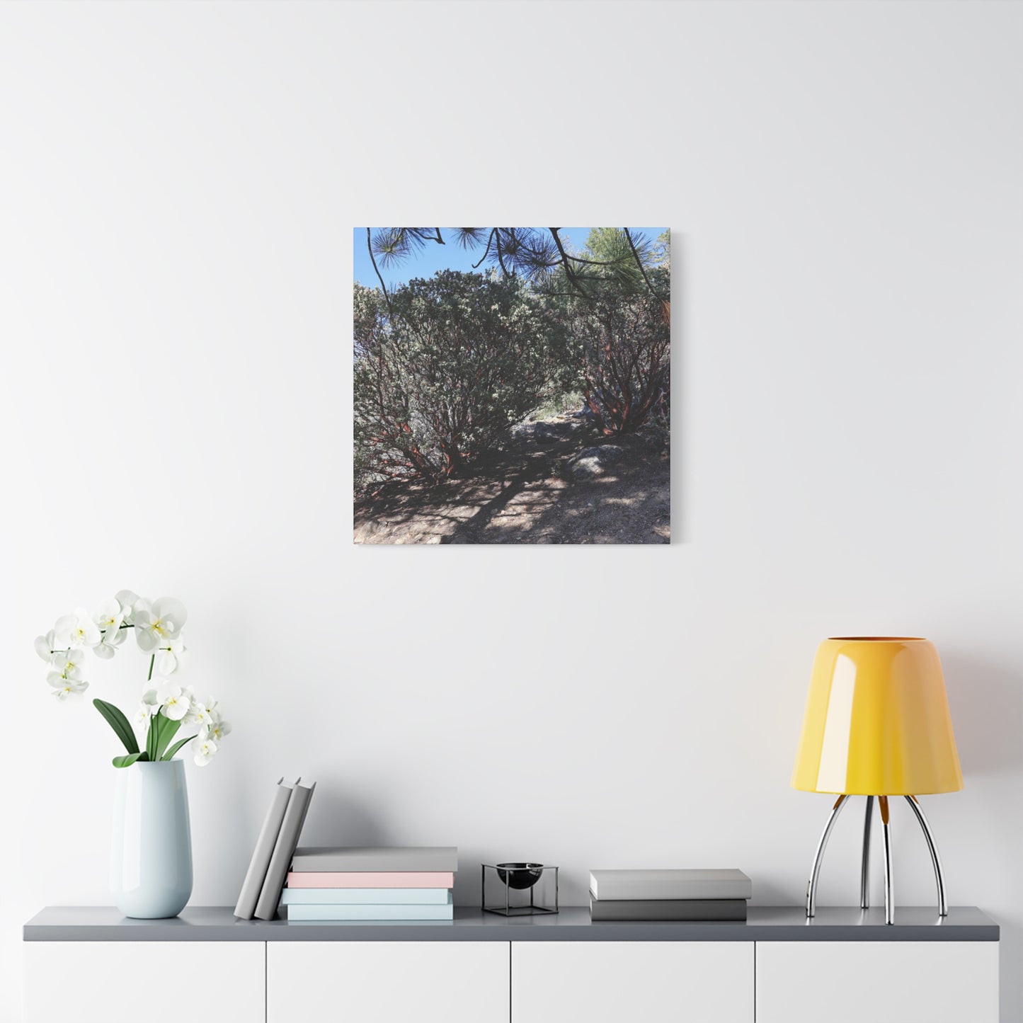 Desert Blooms - Unique Frameless Canvas Wall Art