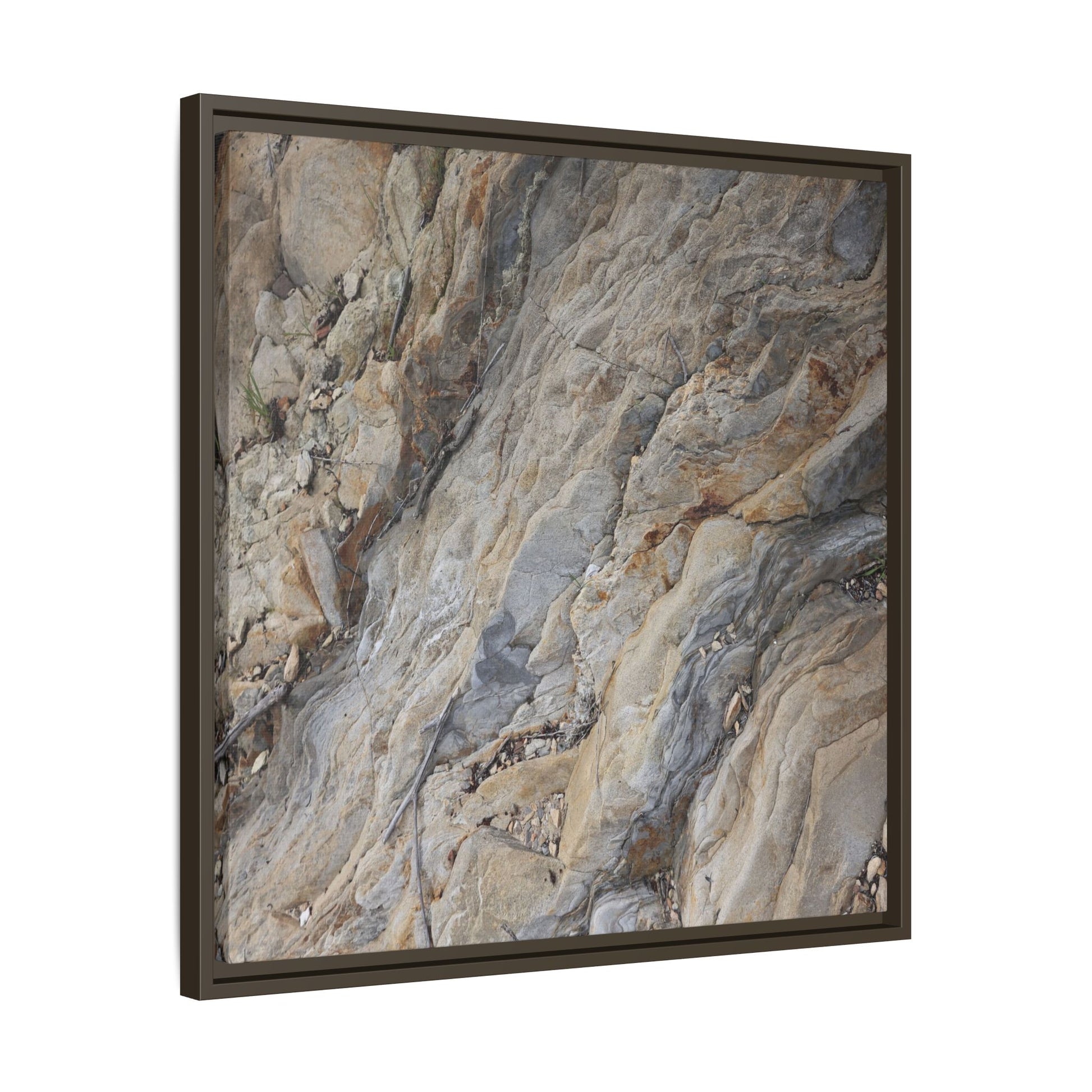 Layers of Earth's History - Unique Stretched Canvas Wall Art - Art By Earth